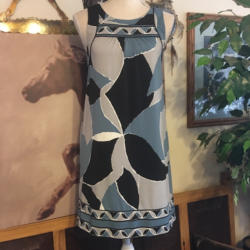 BCBG MaxAZRIA geometric mini sheath dress XS
